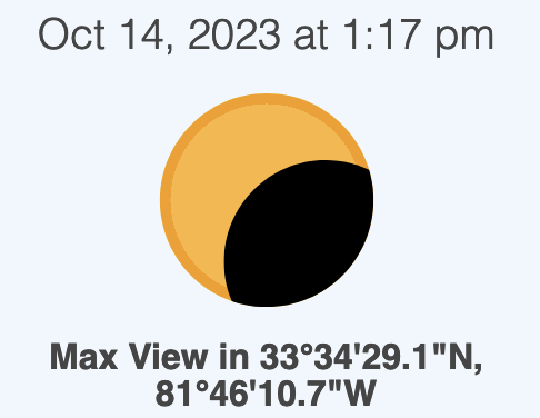 Partial Eclipse Diagram RPSEC