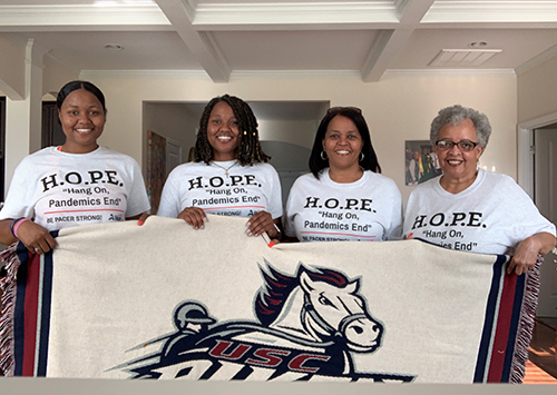 Qourters Family in Hope Shirts