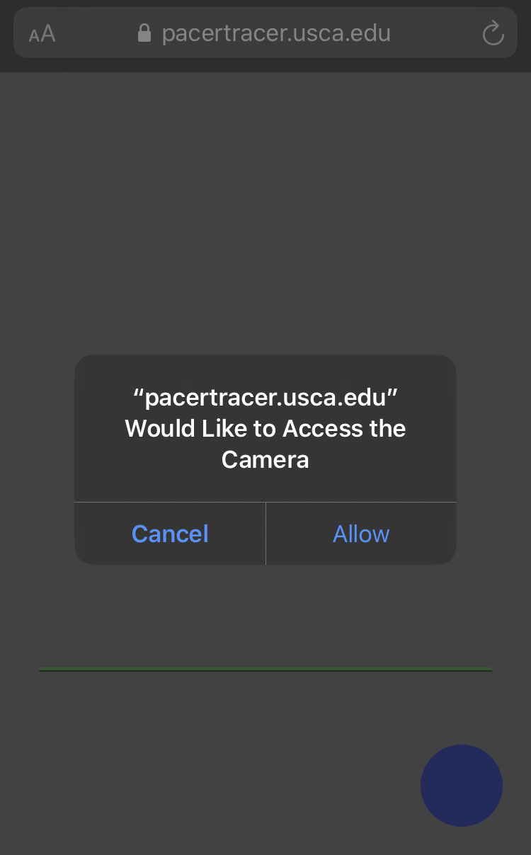 pacer tracer enable camera