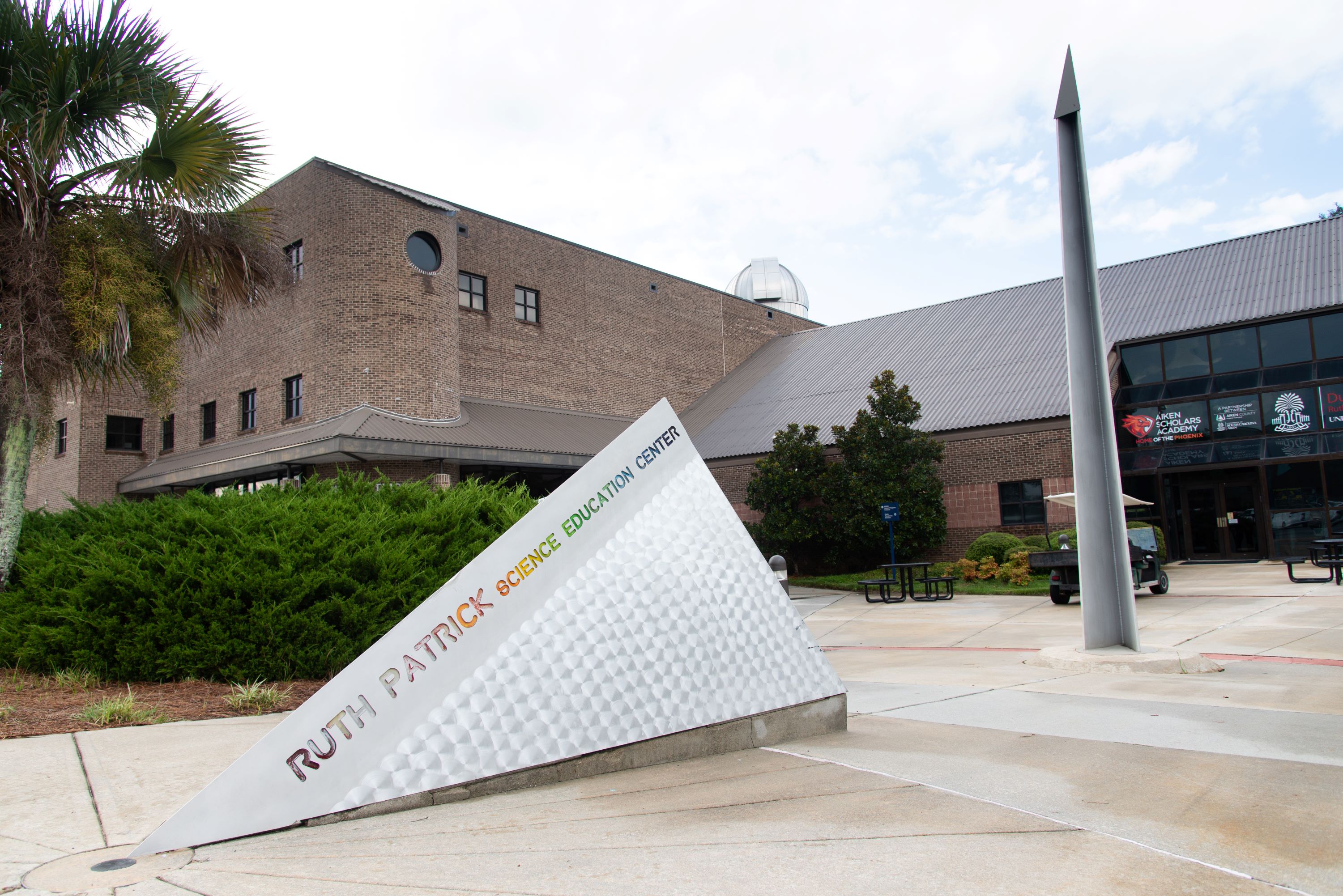 Front Entrance of Ruth Patrick Science and Education Center