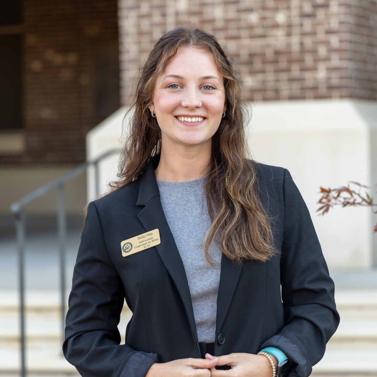 Bailey Gray is applying the skills she developed at USC Aiken to her new role as special assistant in the office of U.S. Rep. Joe Wilson. 