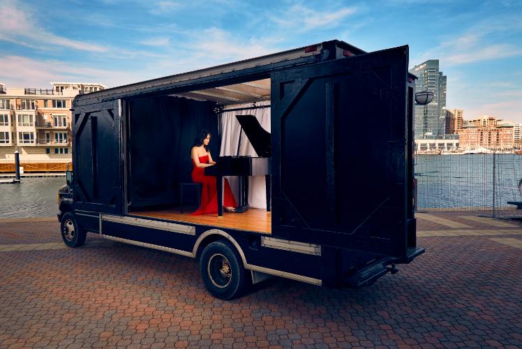 The Cultural Series will open up with the Concert Truck, a mobile music venue that makes live music accessible to all.