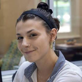 USCA student at her internship