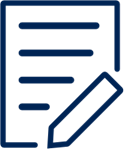 icon of a form and pencil