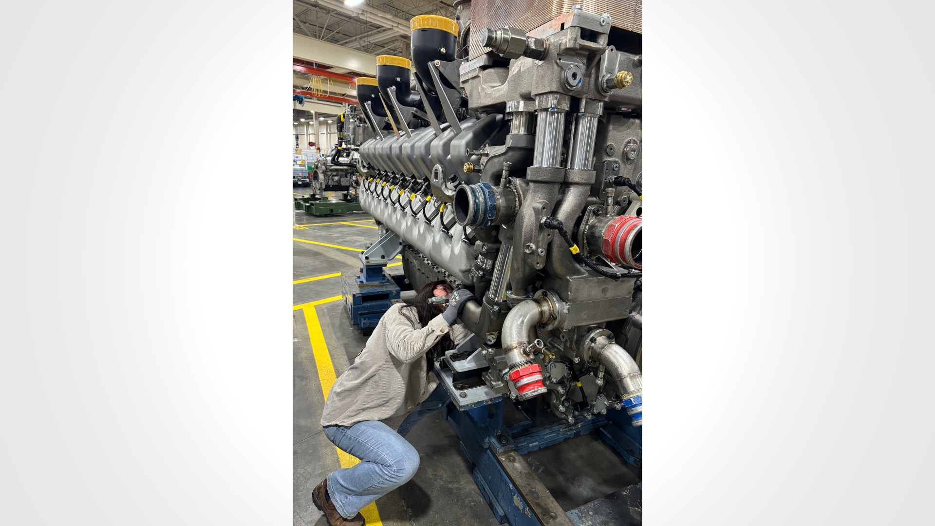 Molly Lindsey, a senior at USCA, is currently an intern at Rolls Royce in Aiken.