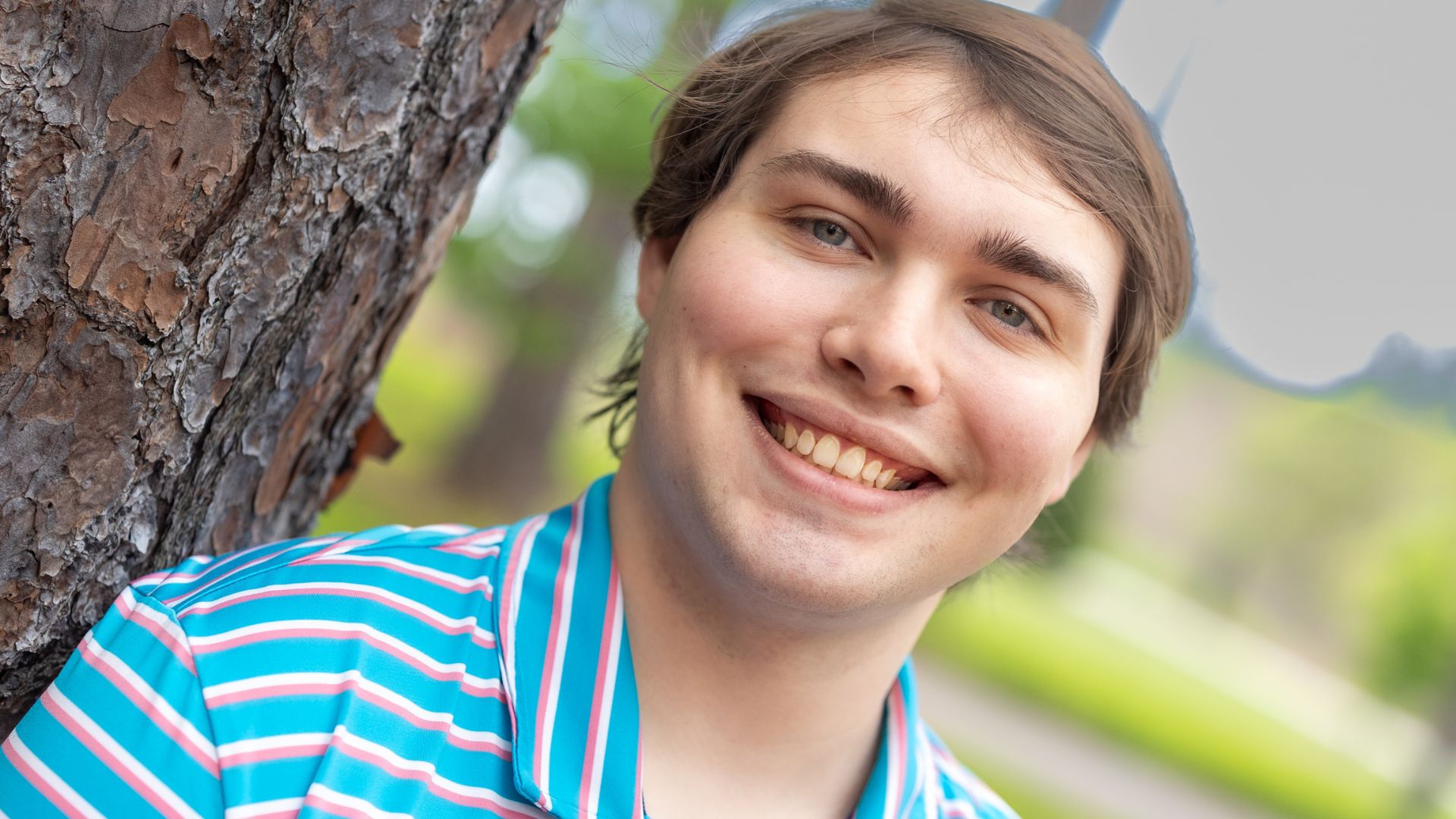 Senior Will Hutto prepares for a career in public service.